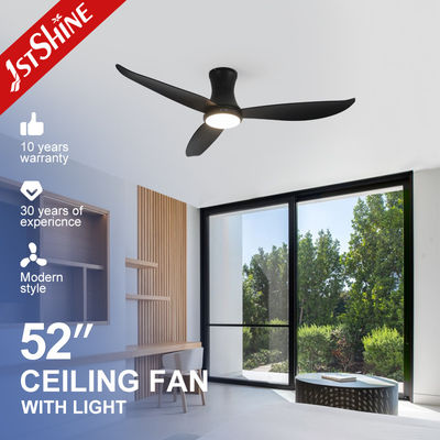 Casa de la oficina 52 pulgadas ventilador de techo LED de montaje con flechas ABS y iluminación de 3 colores