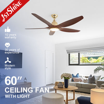 Cinco lámparas ABS LED ventilador de techo para ahorrar energía y soluciones de iluminación servicio