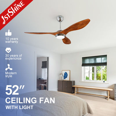 2- Función de enfriamiento de alta velocidad de plástico de ahorro de energía DC motor ventilador de techo para la iluminación del hogar