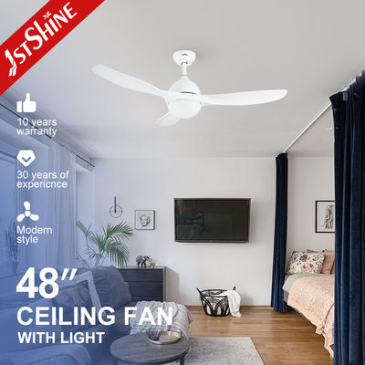 220V 60w Abs Láminas de ventilador de techo de plástico con luz LED de control remoto