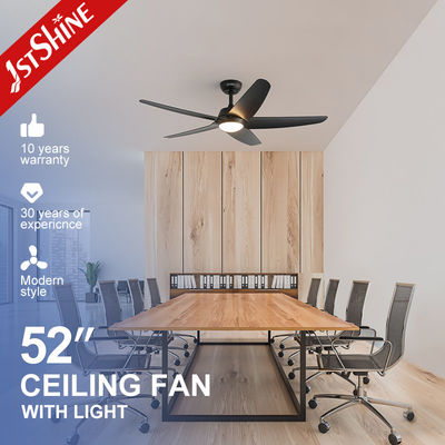 Ventilador de techo LED decorativo de ahorro de energía con luz y control remoto de 6 velocidades
