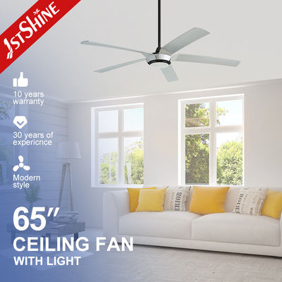 Ventilador de techo LED de control inteligente con motor reversible y iluminación LED de CC certificado CE