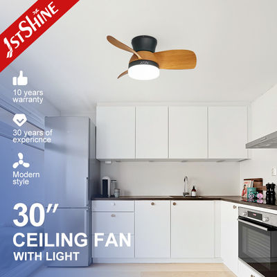Ventilador de techo LED de tamaño pequeño con luz