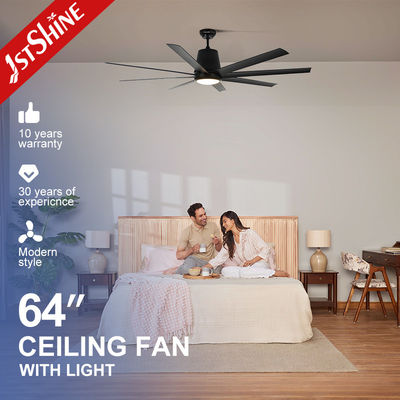 Ventilador de techo de 64 pulgadas con luz LED La adición perfecta a su gran sala de estar