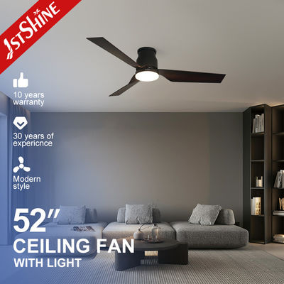 5 Velocidad de elección de palas de plástico con ventilador de techo LED con montaje de flujo ligero y perfil bajo