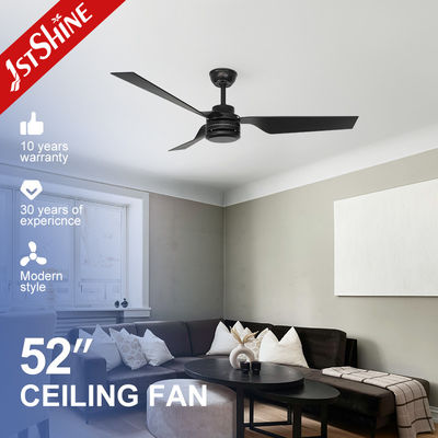1er ventilador de techo sin temporizador de luz Diseño simple 3 Vane rotativo ABS Blade Motor AC