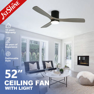 Bajo ruido 35W de ahorro de espacio decorativo con ventilador de techo de montaje con luz LED