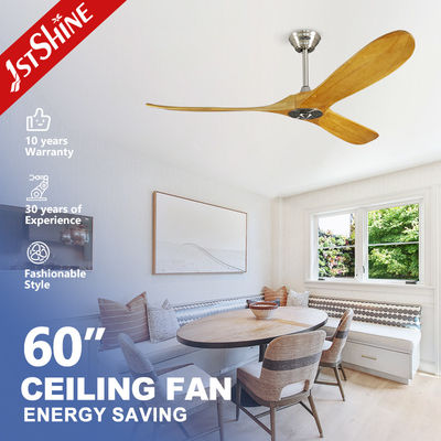 2024 Ventilador de techo de villa 1stshine Ventilador de lujo con 3 paletas rotativas y función de enfriamiento por aire