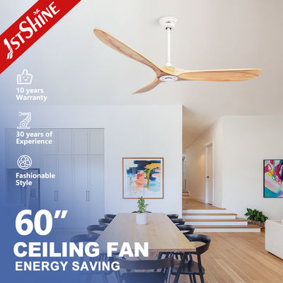 60 pulgadas DC 3 cuchillas de madera cuchillas ventilador de techo 5 velocidad control remoto 110-220V/50/60hz