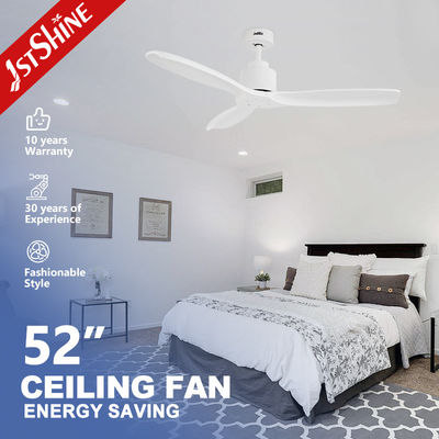 220V 5 Velocidades Control remoto Naturaleza Leña de madera ventilador de techo para interiores por 1stshine