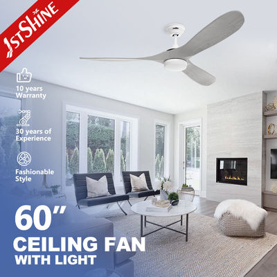 1stshine ventilador de techo decorativo con luz LED y control Wi-Fi inteligente de 60 