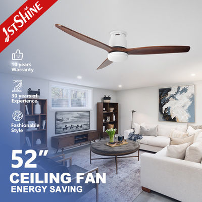Soporte de atenuador Sí 1stshine ventilador de techo LED con motor de corriente continua y diseño de ahorro de espacio