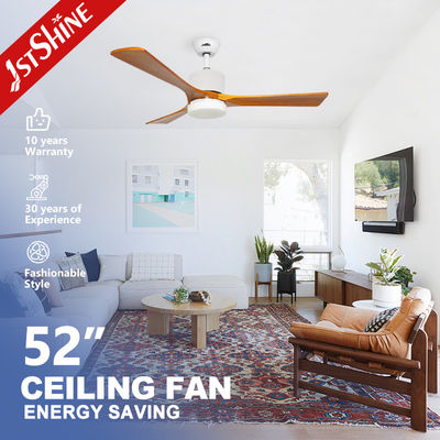 Iluminación decorativa de ventilador de techo LED con motor eléctrico de corriente continua y función de control remoto