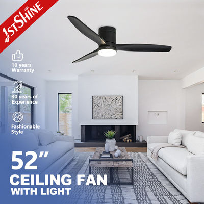 3 cuchillas de madera DC Inverter ventilador de techo con luz y control remoto CB Certificado 2-