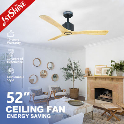 52 pulgadas 5 velocidad ventilador de techo con control remoto y cuchillas de madera sólida NO moho privado