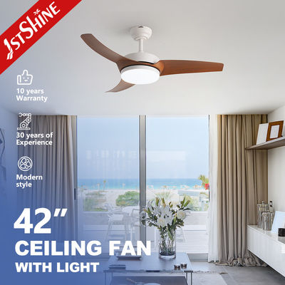 Elegante ventilador de techo de 3 cuchillas con luz LED integrada Diseño moderno y elegante