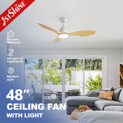 Buen precio Ventilador de techo de cuchillas de plástico de 48 pulgadas con control remoto y diseño personalizable para espacios pequeños y medianos en línea