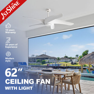 Buen precio Ventilador de techo moderno de 62 pulgadas con luz LED y mando a distancia del motor de CC En línea