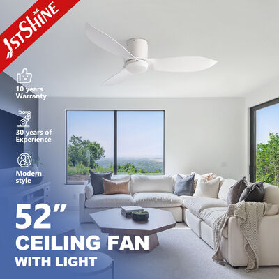 Buen precio Ventilador de techo empotrado de 52 pulgadas con aspas de ABS y control remoto para interiores modernos En línea